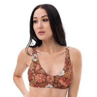'70s Mahogany Recycled Bikini Top
