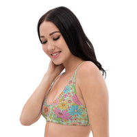 '70s Mint Recycled Bikini Top