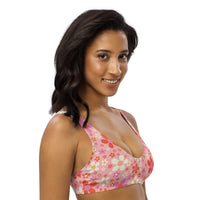 Daisy Pink Recycled Bikini Top