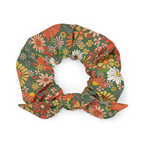'70s Green Scrunchie