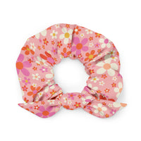 Daisy Pink Scrunchie