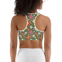 Daisy Green Sports Bra
