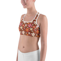 Daisy Mahogany Sports bra
