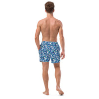 Fleur Blue Swim Trunks