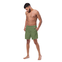 Monochrome Green Men's swim trunks