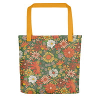 '70s Green Tote Bag