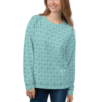 Monochrome Blue Unisex Sweatshirt