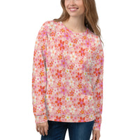 Daisy Pink Unisex Sweatshirt