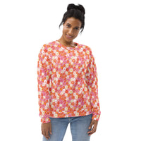 Fleur Pink Unisex Sweatshirt