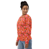 Holidaisy Red Unisex Sweatshirt