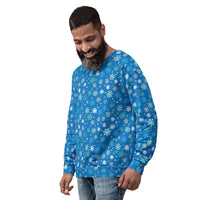 Holidaisy Blue Unisex Sweatshirt