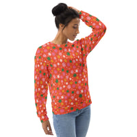 Holidaisy Red Unisex Sweatshirt
