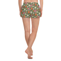 Daisy Green Women's Athletic Shorts