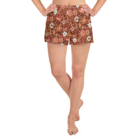 '70s Mahogany Women's Athletic Shorts
