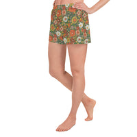 '70s Green Women's Athletic Shorts