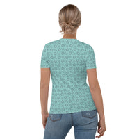 Monochrome Blue Women's T-shirt