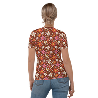 Daisy Mahogany Women's T-shirt