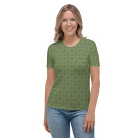 Monochrome Green Women's T-shirt