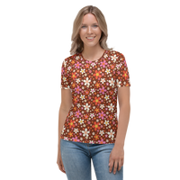 Daisy Mahogany Women's T-shirt
