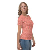 Monochrome Red Women's T-shirt
