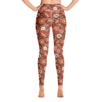 '70s Mahogany Yoga Leggings