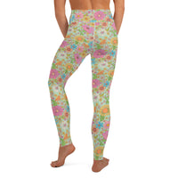 '70s Mint Yoga Leggings