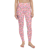 Holidaisy Pink Yoga Leggings