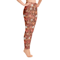 '70s Mahogany Yoga Leggings