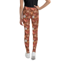 '70s Mahogany Youth Leggings