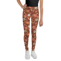 '70s Mahogany Youth Leggings