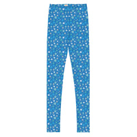 Holidaisy Blue Youth Leggings