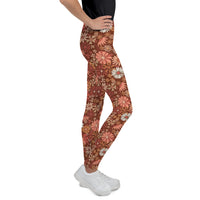 '70s Mahogany Youth Leggings