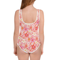 Daisy Pink Youth Swimsuit