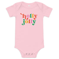 Holly Jolly Baby Onesie