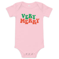 Very Merry Baby Onesie