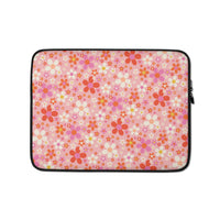 Daisy Pink Laptop Sleeve