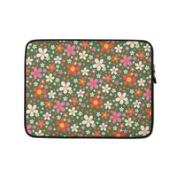 Daisy Green Laptop Sleeve