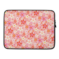 Daisy Pink Laptop Sleeve