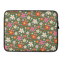 Daisy Green Laptop Sleeve