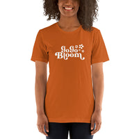 GoGoBloom White Logo Short-Sleeve Unisex T-Shirt