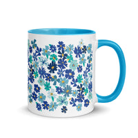 Fleur Blue Mug