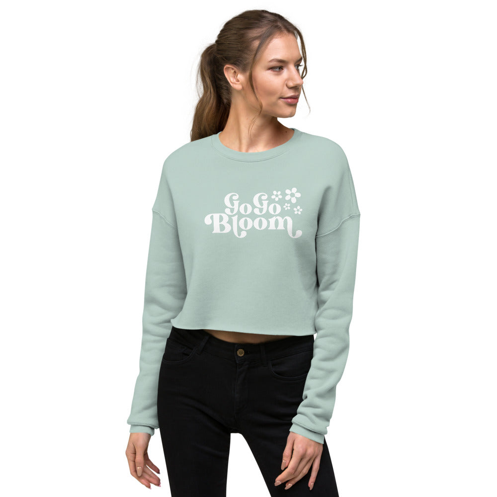 GoGoBloom Crop Sweatshirt