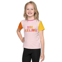 Big Feelings Kids Colorblock Tee