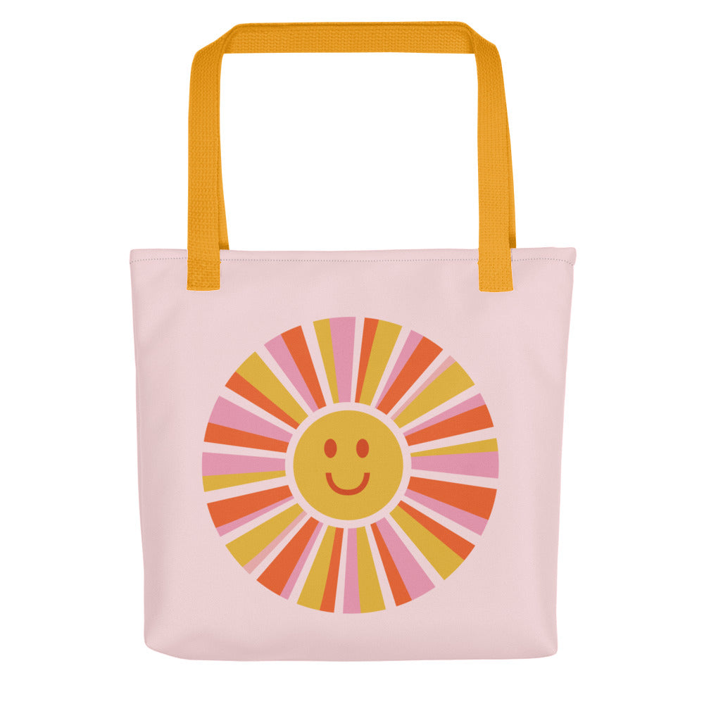 Smiley Sun Tote bag