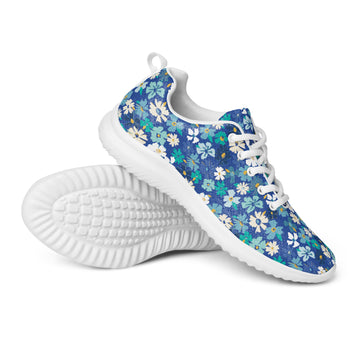 Fleur Blue Women’s Athletic Shoes