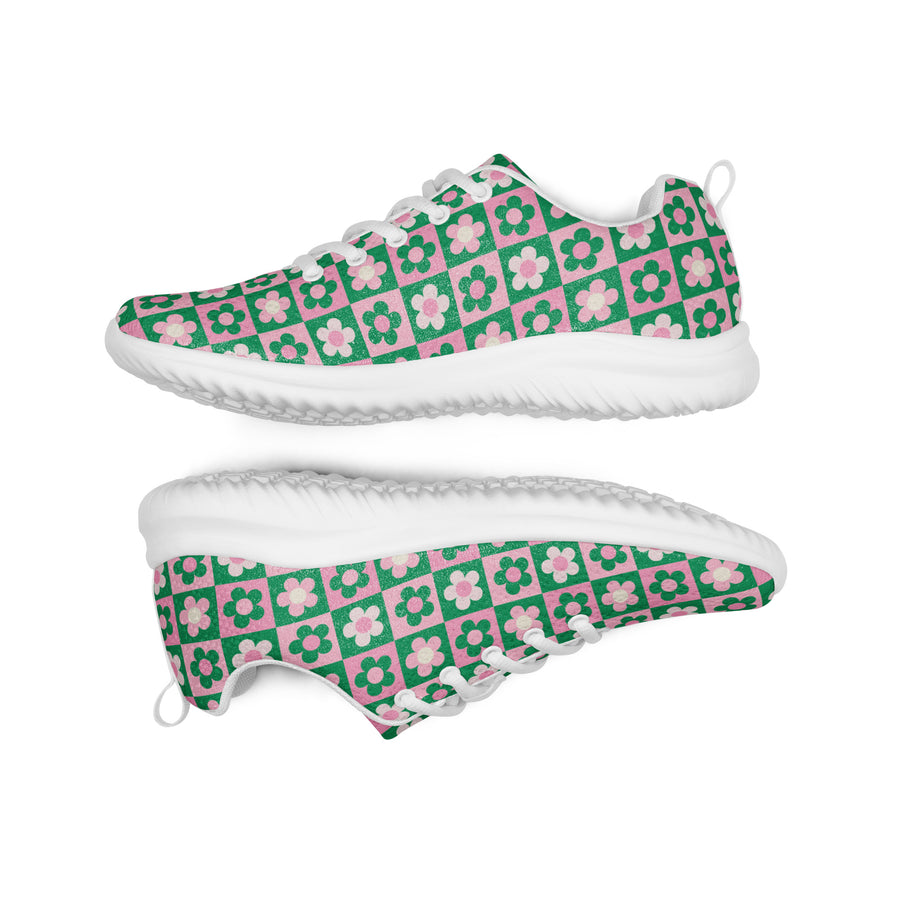Groovy Green Women’s Athletic Shoes