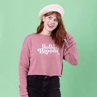 GoGoBloom Crop Sweatshirt