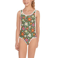 Daisy Green Kids Swimsuit