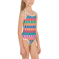 Summer Geo Kids Swimsuit