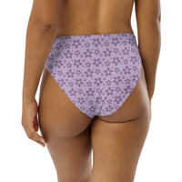 Monochrome Lavender Recycled Bikini Bottom